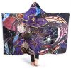 genshin impact hooded blanket lisa cozy thick hooded blanket 1 - Genshin Impact Store