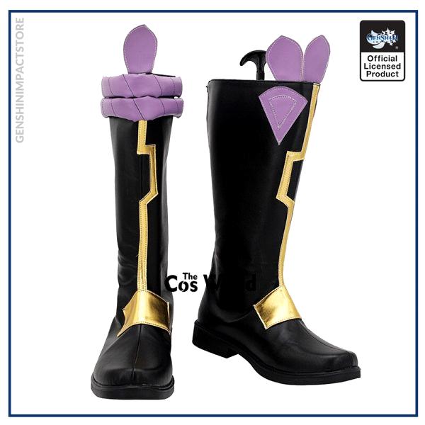 Genshin Impact Liyue Harbor Xiao Games Customize Cosplay Low Heels Shoes Boots 1 - Genshin Impact Store