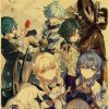 2021 Genshin Impact Team Vintage Kraft Paper Poster