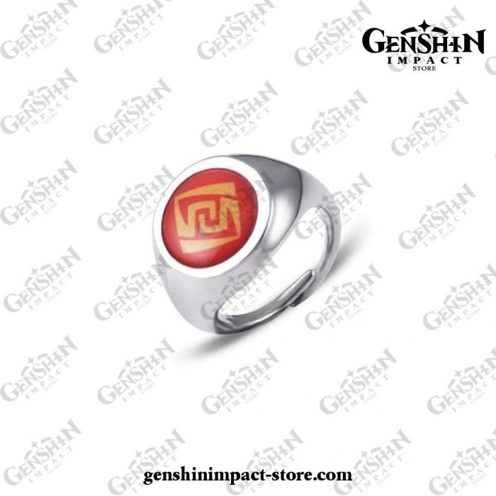 2021 Genshin Impact Vision Metal Rings Geo
