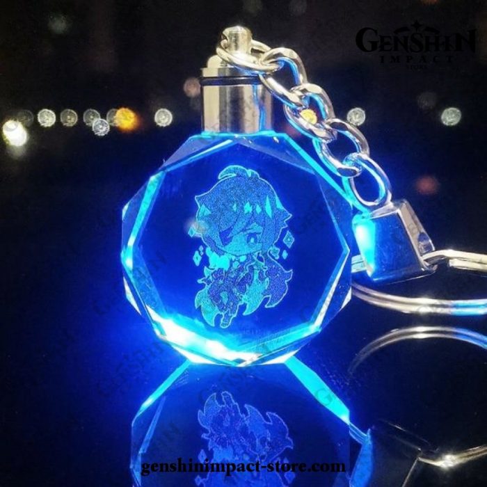 2021 New Genshin Impact Led Keychain Kaeya