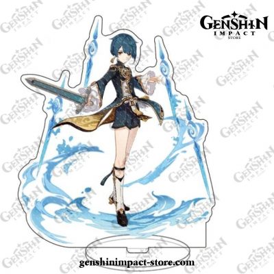 2021 Xingqiu Genshin Impact Double-Side Acrylic Stand Figure Model