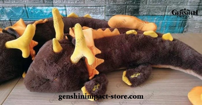 27 Inch Genshin Impact Zhong Li Dragon Plush Doll