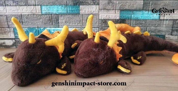 27 Inch Genshin Impact Zhong Li Dragon Plush Doll