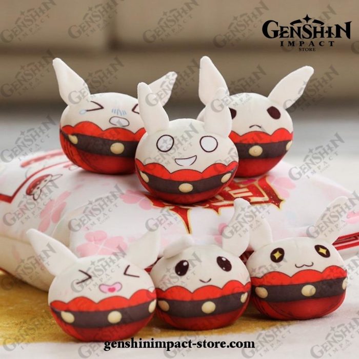 6/8 Slimes/bag Genshin Impact Dolls Bouncing Bomb Plush Toy