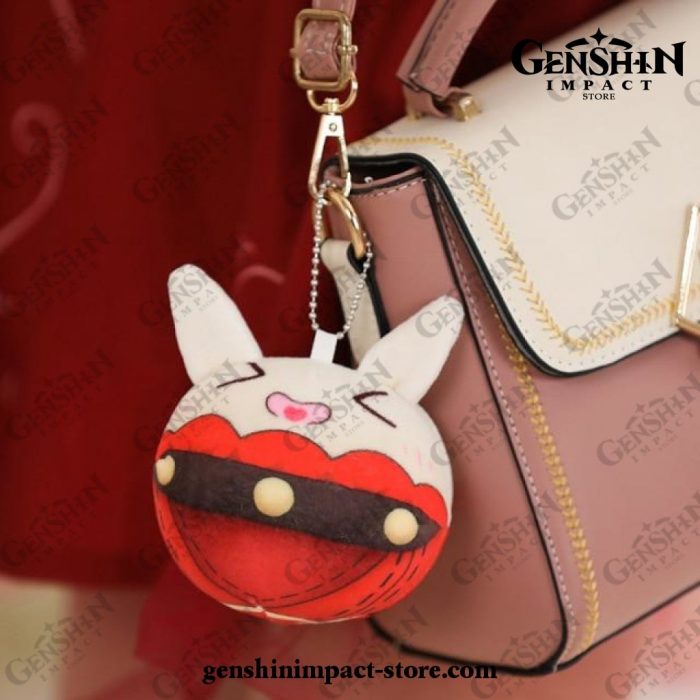 6/8 Slimes/bag Genshin Impact Dolls Bouncing Bomb Plush Toy Pendant Laugh