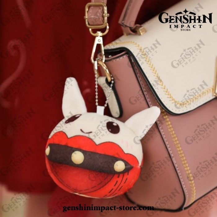 6/8 Slimes/bag Genshin Impact Dolls Bouncing Bomb Plush Toy Pendant Smile