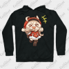 Bomb Girl [Genshin Impact] Hoodie Black / S