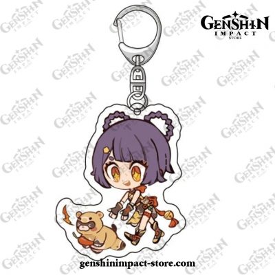Chibi Xiangling Genshin Impact Acrylic Keychain