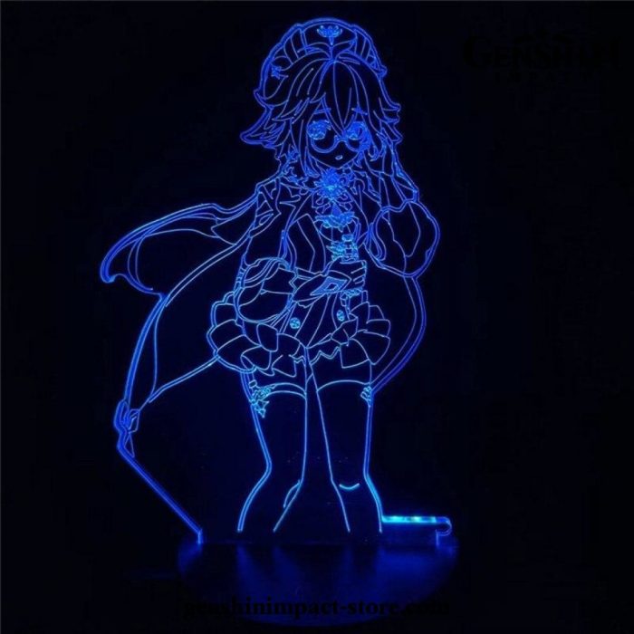 Cute Barbara Genshin Impact 3D Lamp Led Rgb Night Lights