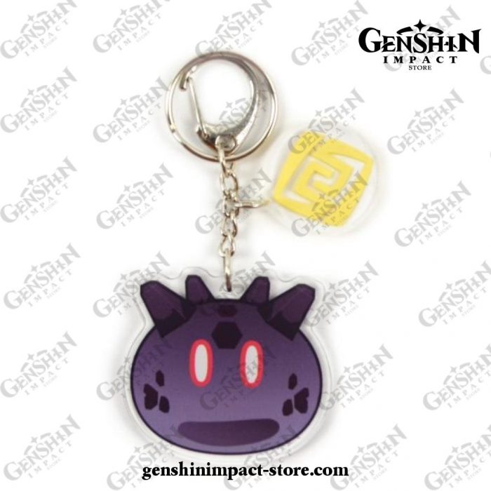 Cute Genshin Impact Slimes Keychain Geo