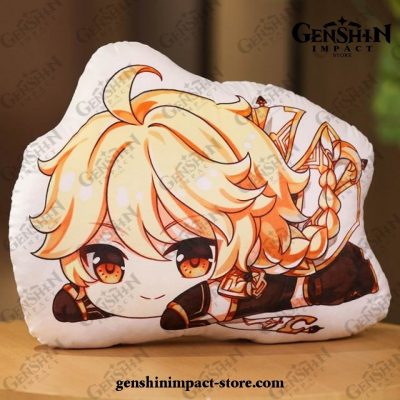 Cute Girl Genshin Impact Plush Pillow Aether / 45Cm