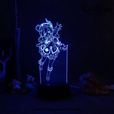 Cute Klee Genshin Impact Figure 3D Lamp Led Rgb Night Lights
