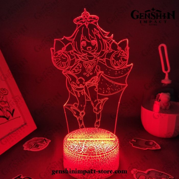 Cute Paimon Genshin Impact Figure 3D Lamp Led Rgb Night Lights