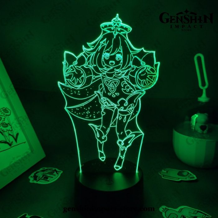 Cute Paimon Genshin Impact Figure 3D Lamp Led Rgb Night Lights
