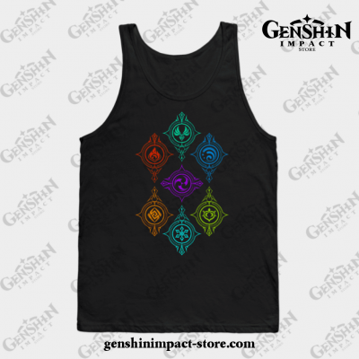Elements Of World Tank Top Black / S