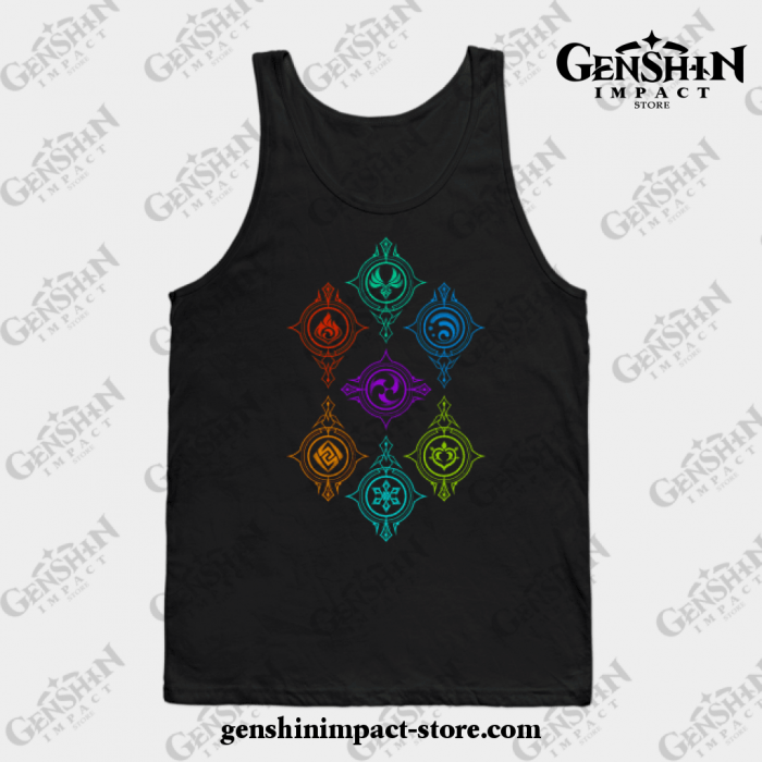Elements Of World Tank Top Black / S