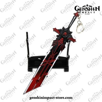 Five-Star Weapon Genshin Impact Cosplay Metal Alloy Keychain