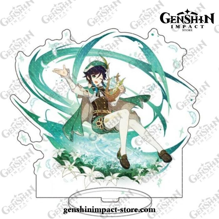 Funny Venti Genshin Impact Double-Side Acrylic Stand Figure Model