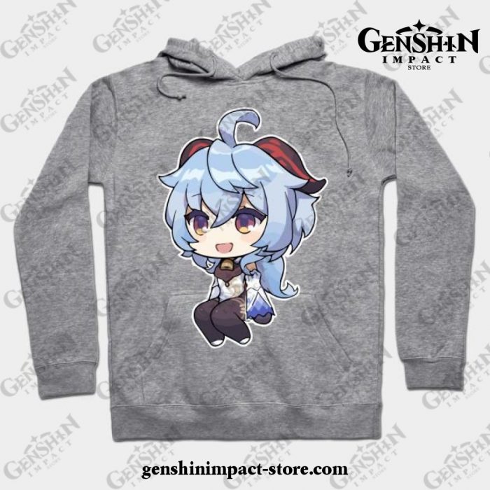 Ganyu [Genshin Impact] Hoodie Gray / S