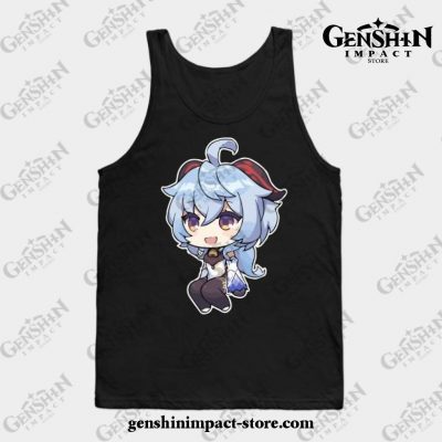 Ganyu [Genshin Impact] Tank Top Black / S