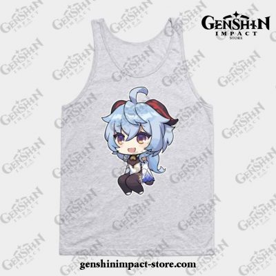 Ganyu [Genshin Impact] Tank Top Gray / S