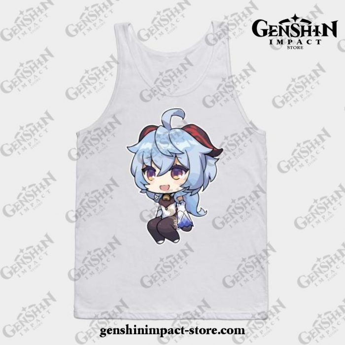 Ganyu [Genshin Impact] Tank Top White / S