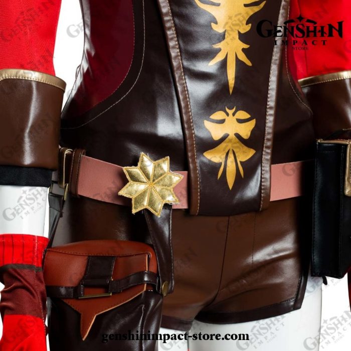 Genshin Impact Amber Cosplay Costume Jumpsuit Outfits