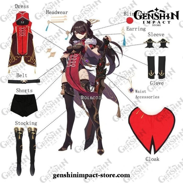 Genshin Impact Beidou Cosplay Costume