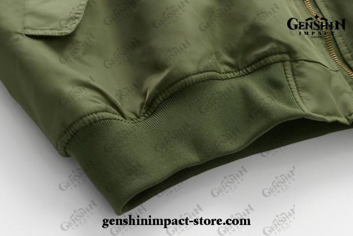 Genshin Impact Bomber Jacket Mens Winter Coats