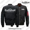 Genshin Impact Bomber Jacket Mens Winter Coats