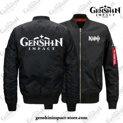 Genshin Impact Bomber Jacket Mens Winter Coats