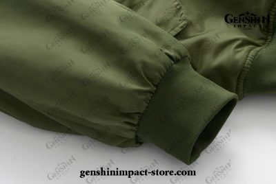 Genshin Impact Bomber Jacket Mens Winter Coats