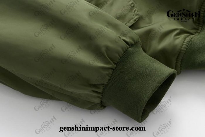 Genshin Impact Bomber Jacket Mens Winter Coats