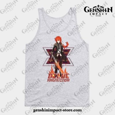 Genshin Impact - Diluc 3.1 Tank Top Gray / S