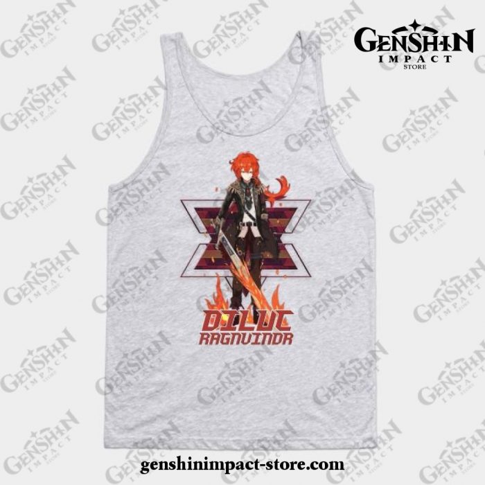 Genshin Impact - Diluc 3.1 Tank Top Gray / S
