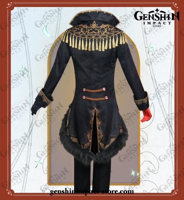 Genshin Impact Diluc Cosplay Costume Uniform Outfit