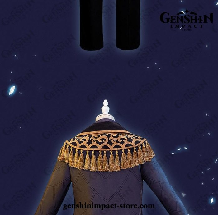 Genshin Impact Diluc Cosplay Costume Uniform Outfit