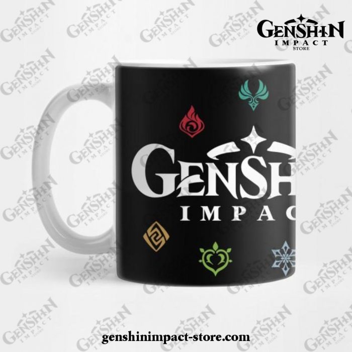 Genshin Impact Elements (Colours) Mug