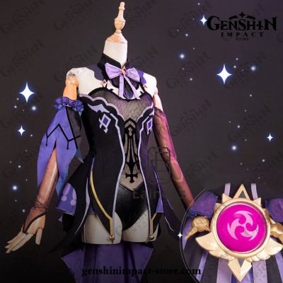 Genshin Impact Fischl Cosplay Costume Full Set