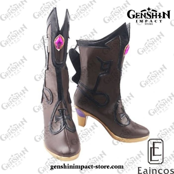 Genshin Impact Fischl Cosplay Costume Full Set Shoes / M