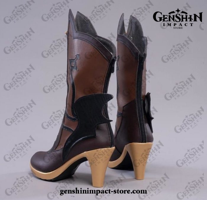 Genshin Impact Fischl Cosplay Shoes