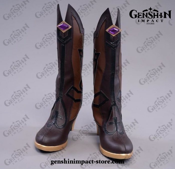 Genshin Impact Fischl Cosplay Shoes