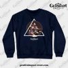 Genshin Impact - Hu Tao 3 Crewneck Sweatshirt Navy Blue / S