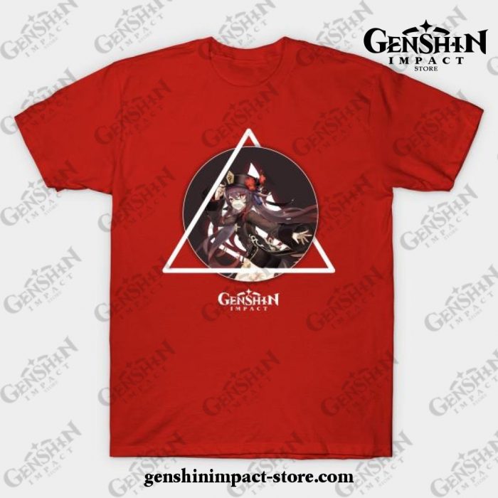 Genshin Impact - Hu Tao 3 T-Shirt Red / S