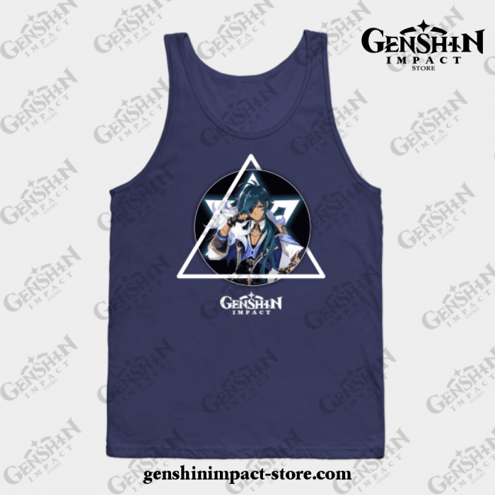 Genshin Impact - Kaeya Tank Top Navy Blue / S