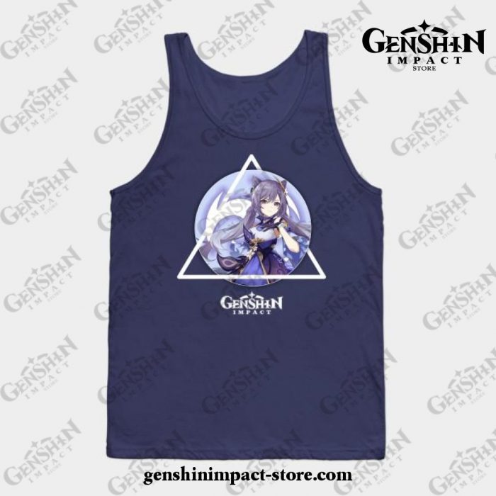 Genshin Impact - Keqing Tank Top Navy Blue / S