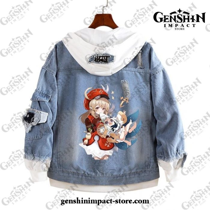 Genshin Impact Klee Demin Jacket Style 1 / Xxxl