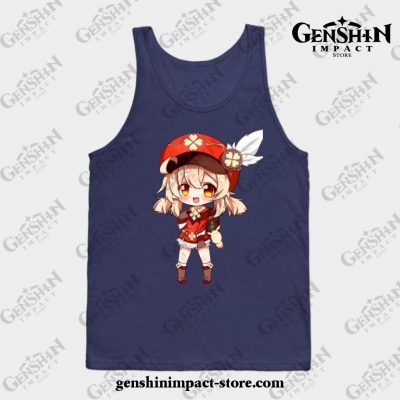 Genshin Impact Klee Tank Top Navy Blue / S