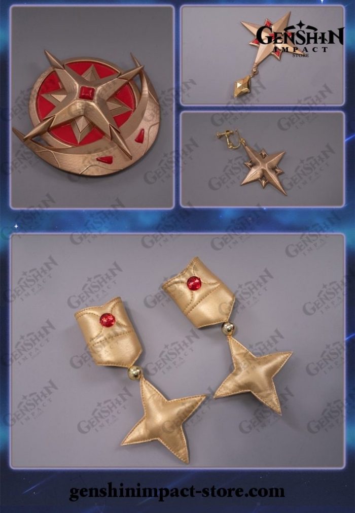Genshin Impact Mona Cosplay Costume Full Set